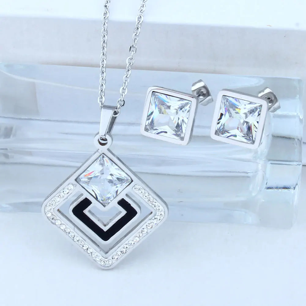 Stainless Steel Woman Jewellery Set
