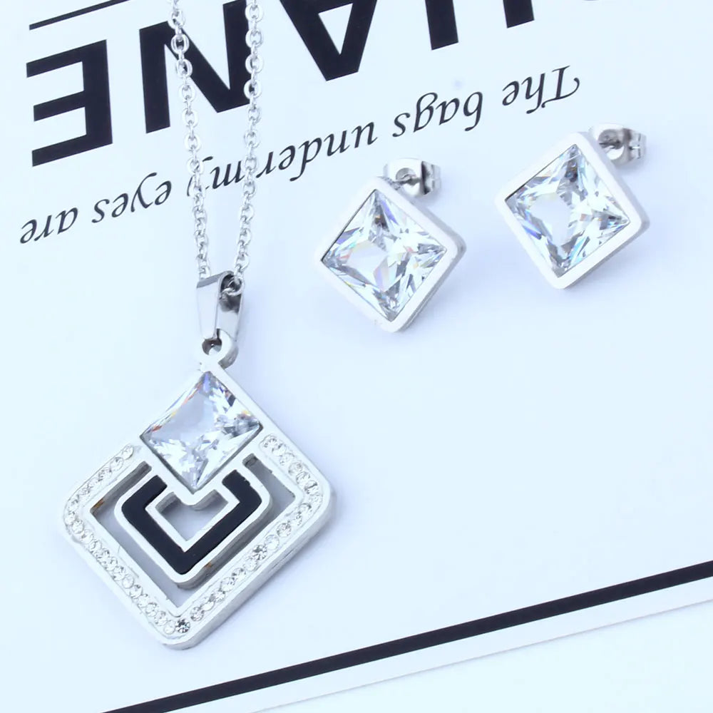 Stainless Steel Woman Jewellery Set