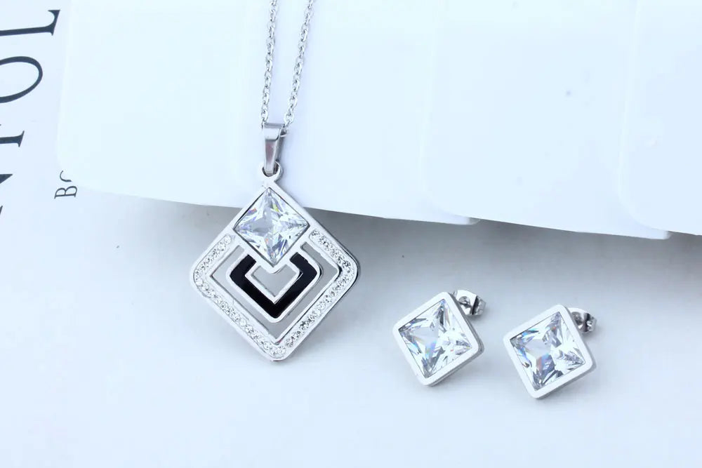Stainless Steel Woman Jewellery Set