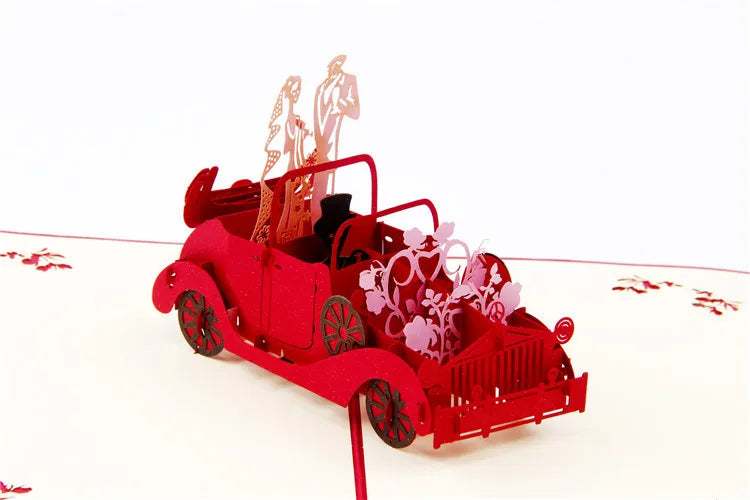 3D Pop UP Love Card for Wife and Girlfriend Gift for Valentines Day Anniversary Wedding Invitation Greeting Thank You Cards