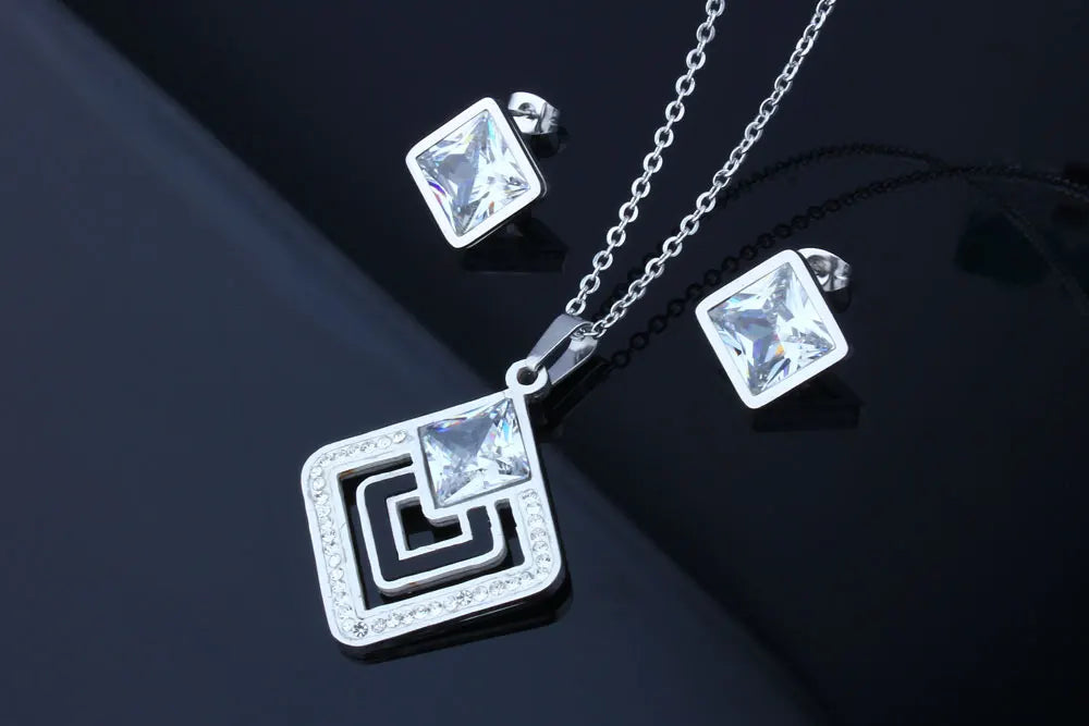 Stainless Steel Woman Jewellery Set