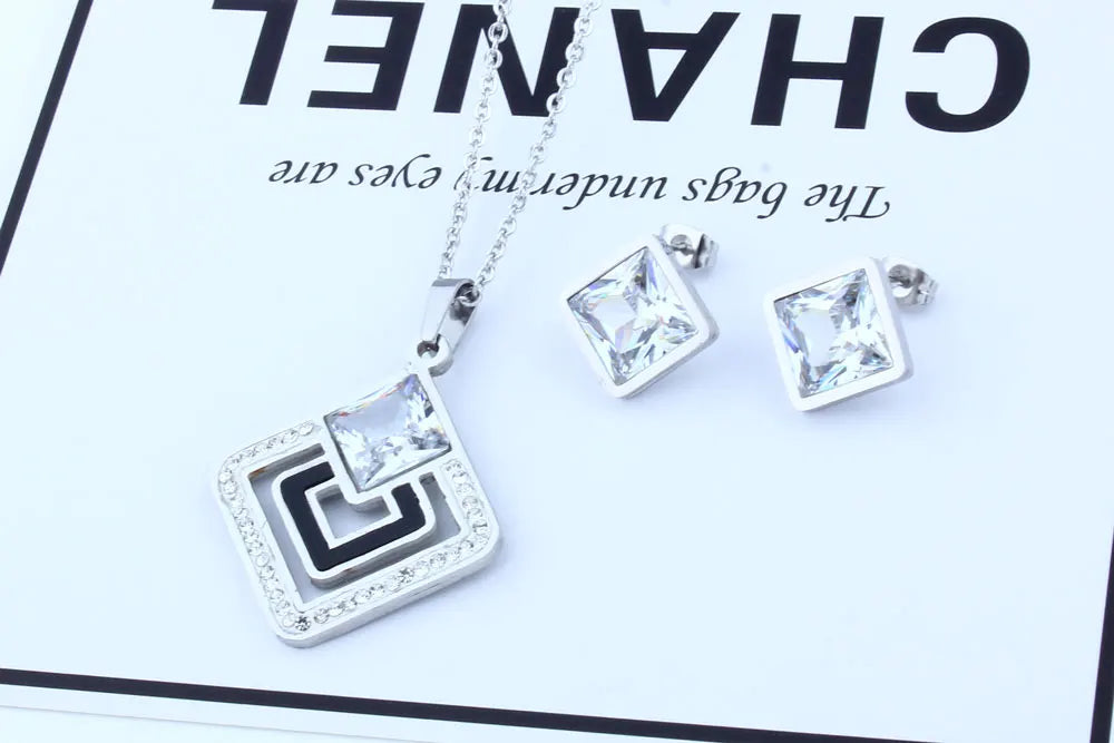 Stainless Steel Woman Jewellery Set