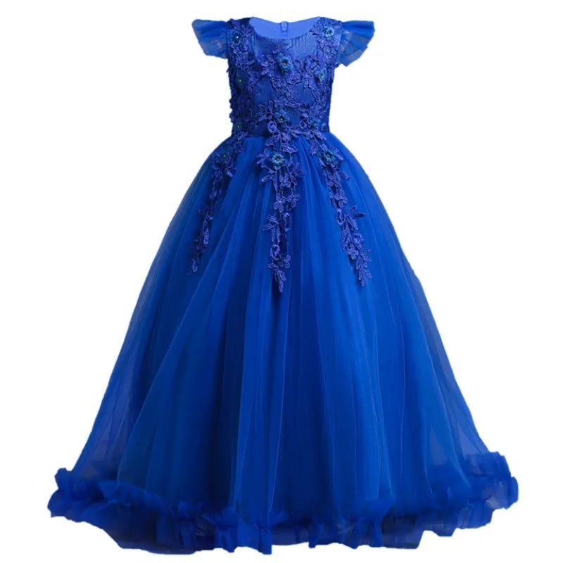 Kids  Flower Lace Dresses