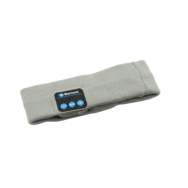 Wireless Stereo Bluetooth 5.0 Running Headband Eye Mask With Mic