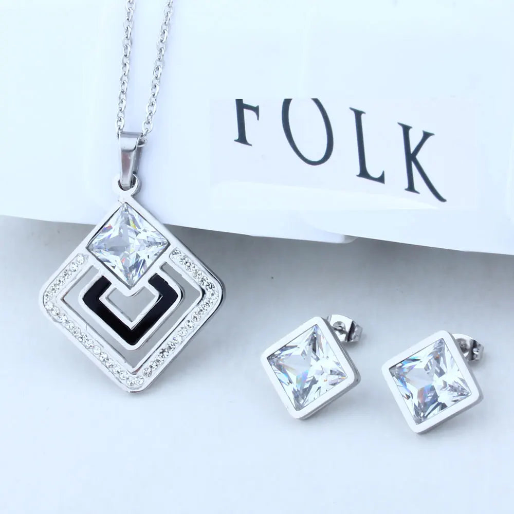 Stainless Steel Woman Jewellery Set