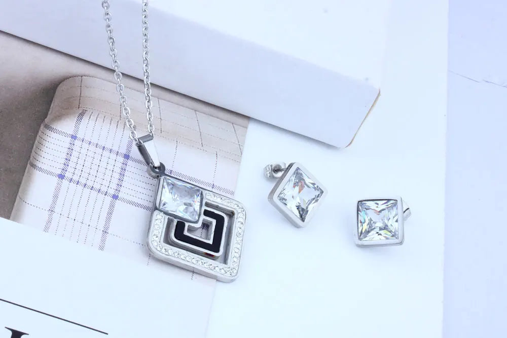 Stainless Steel Woman Jewellery Set