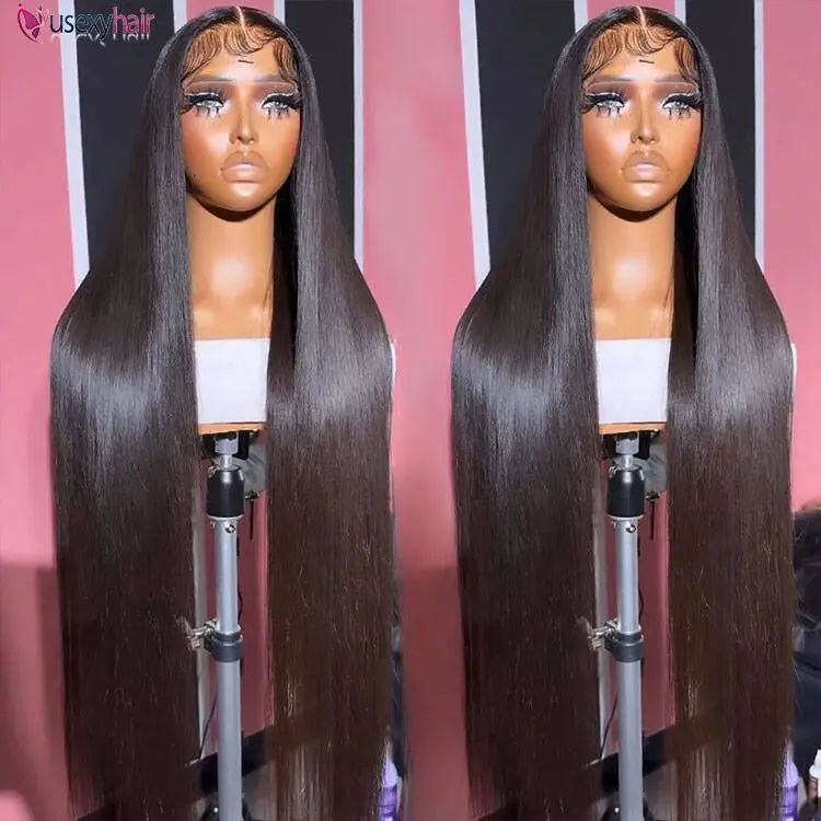 100% Brazilian Human Hair Lace Frontal Wig 13x6