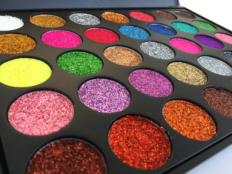 35 Colours Diamond Sequin Eyeshadow Palette