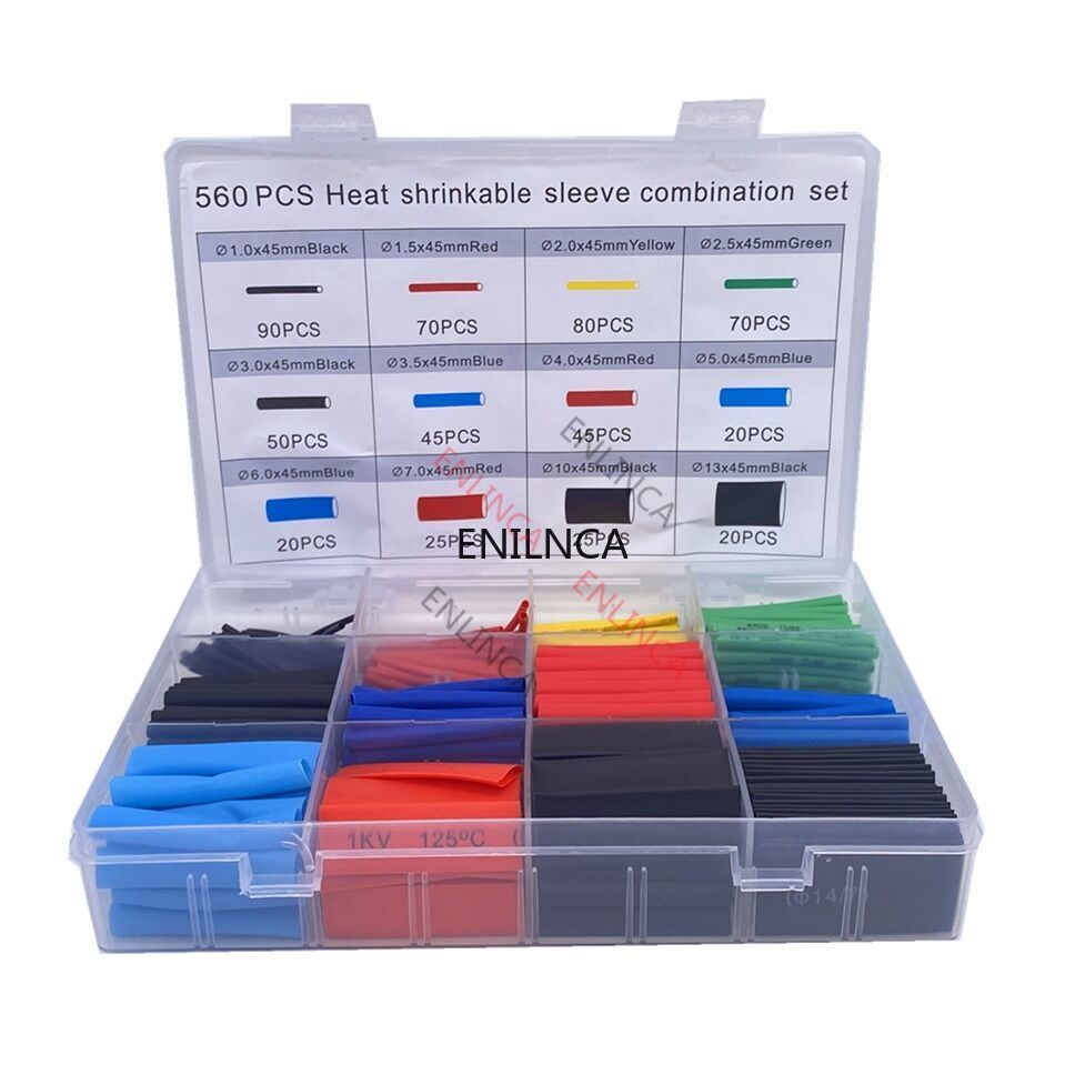 Heat-Shrink Tubing Shrink Wrapping Electrical Kit Connection Sleeving