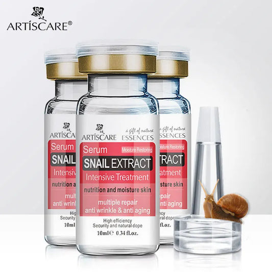 ARTISCARE Snail Serum 3pcs Moisturising Face Repair