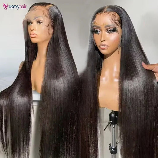 100% Brazilian Human Hair Lace Frontal Wig 13x6