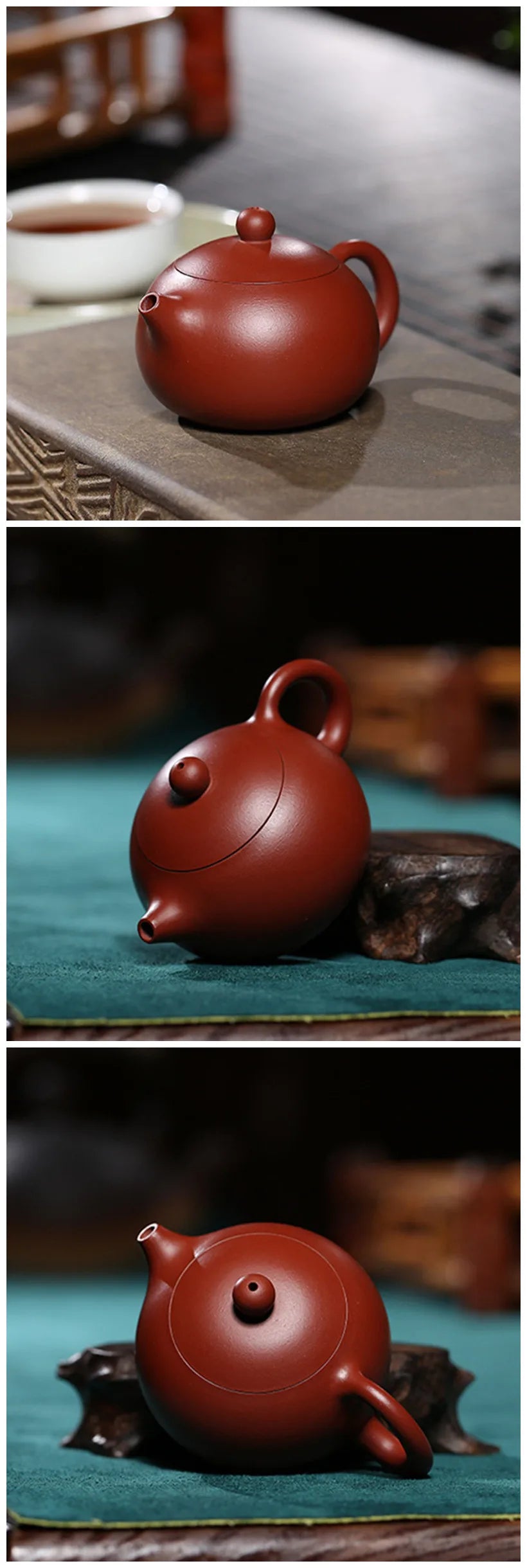 90ml Yixing Purple Clay Teapots Authentic Dahongpao Xishi Tea Pot Ball Hole Filter Kettle Handmade Boutique Zisha Tea Set