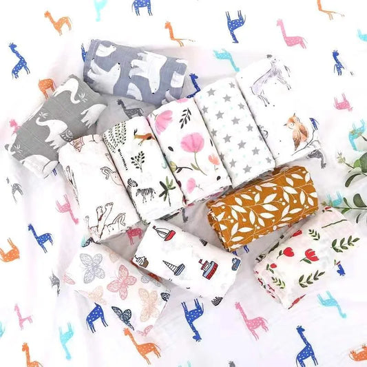 29 Super Soft Cotton Muslin Baby Swaddle Blanket Designs