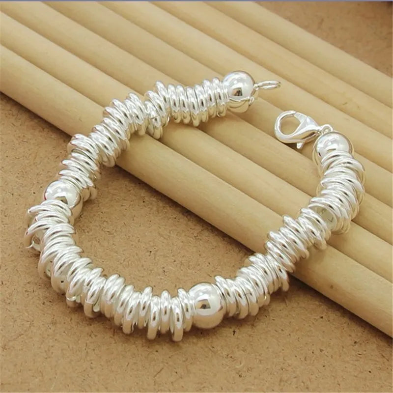Sterling Silver Bell Bracelet