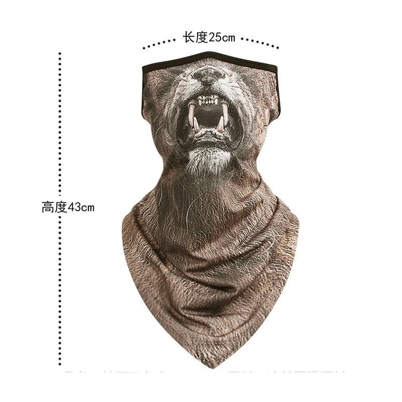 Animal Print Sport Cycling Scarf