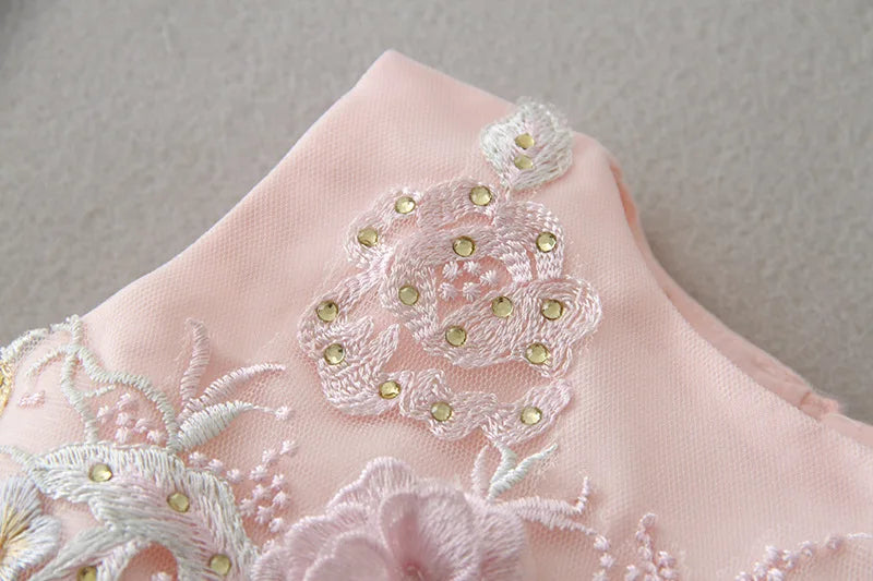 Hetiso Baby Girls Dress Long Sleeve Kids First Birthday Ball Gown Infant Dresses for Baptism Bridesmaid party 3-24 month