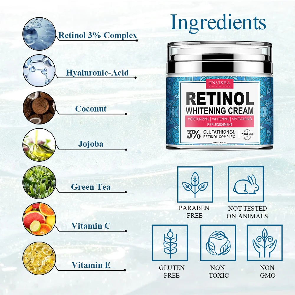 ENVISHA Vitamin Collagen Retinol Face & Neck Cream