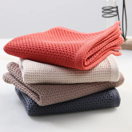 Honeycomb Strong Absorbent Cotton Hand Towel