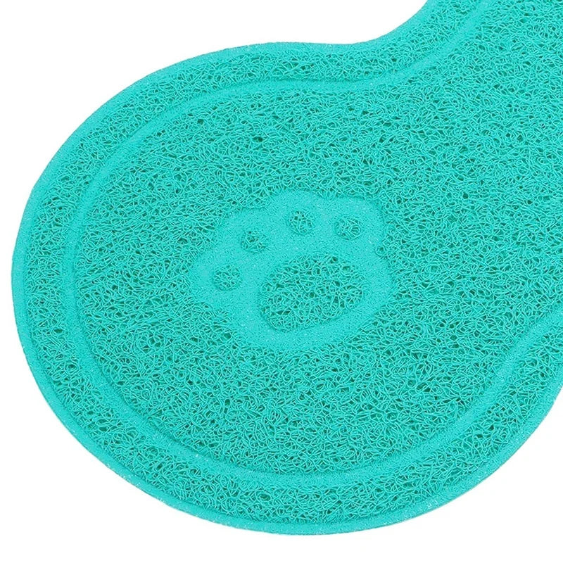 Waterproof Pet Feeding Mat – PVC Bowl Pad & Litter Mat for Cats, Dogs, and Puppies