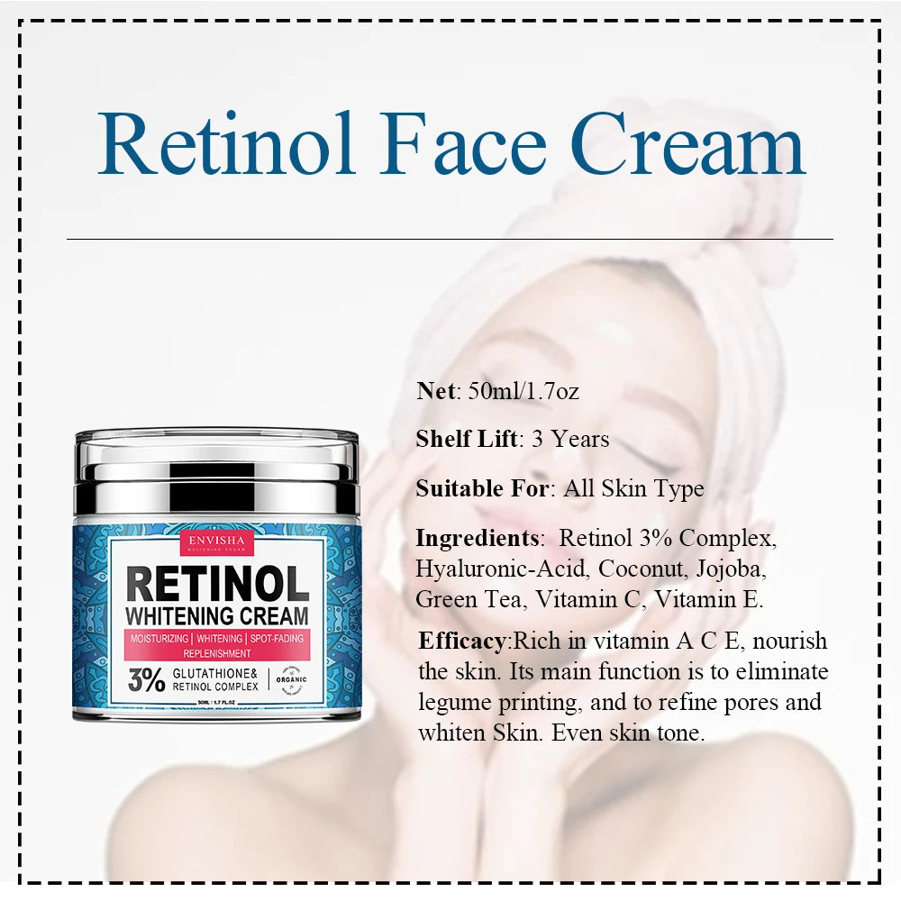 ENVISHA Vitamin Collagen Retinol Face & Neck Cream