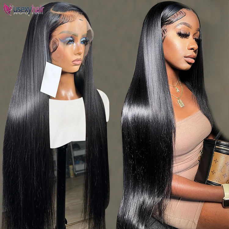 100% Brazilian Human Hair Lace Frontal Wig 13x6