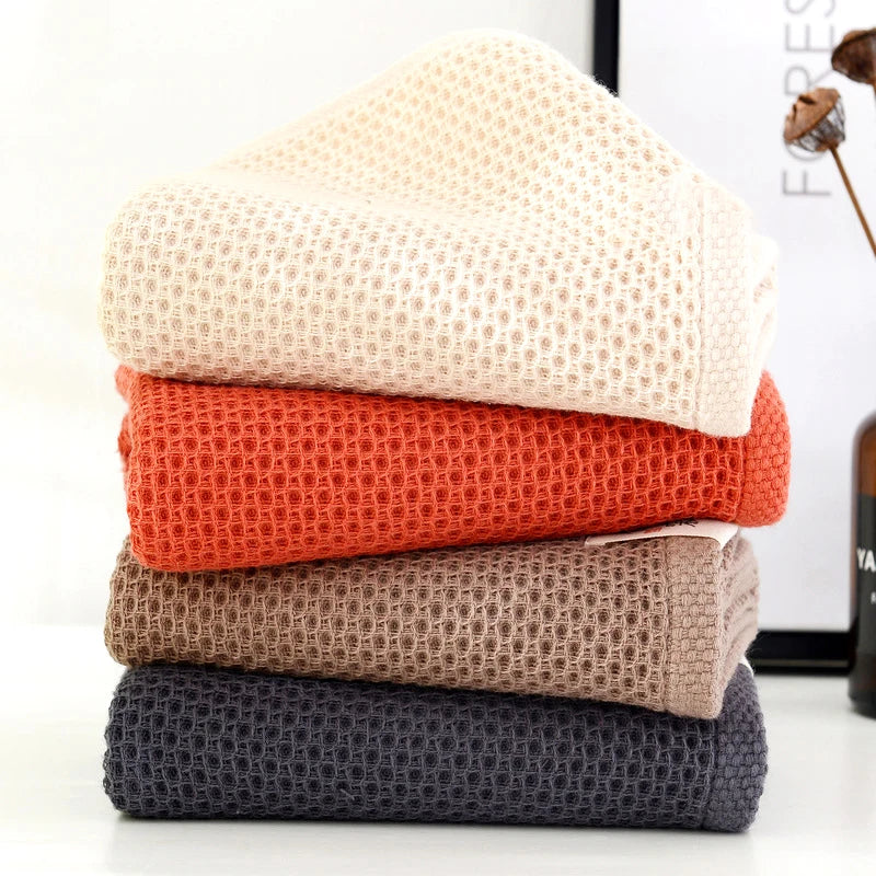 Honeycomb Strong Absorbent Cotton Hand Towel
