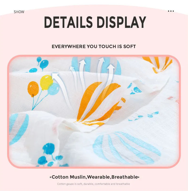 29 Super Soft Cotton Muslin Baby Swaddle Blanket Designs
