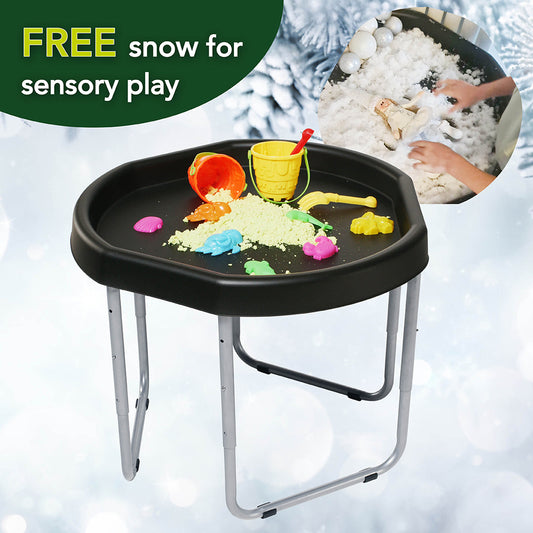 Original Hexacle Sensory Play Tuff Tray and Stand & FREE SNOPLAY PACKS