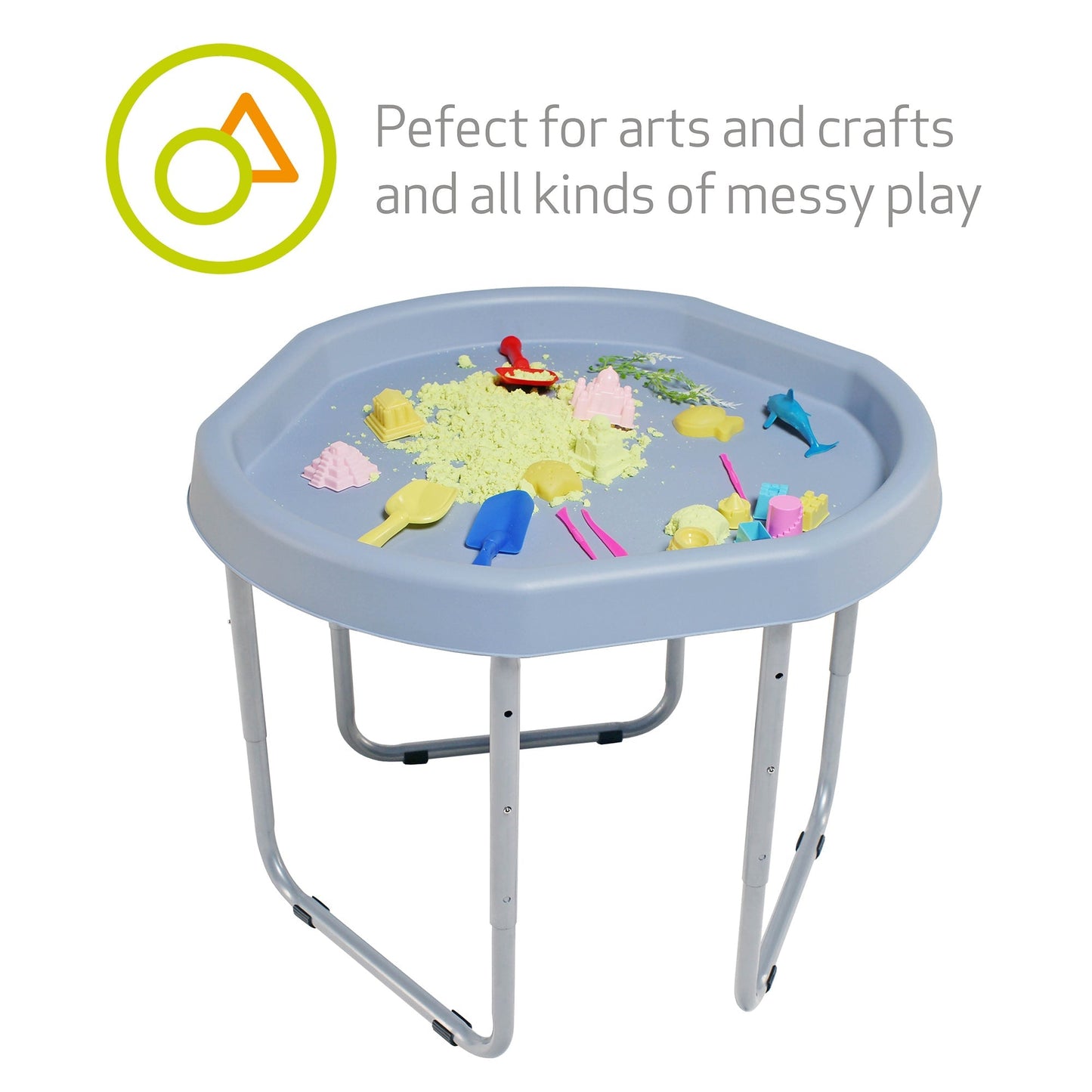 Original Hexacle Sensory Play Tuff Tray and Stand & FREE SNOPLAY PACKS