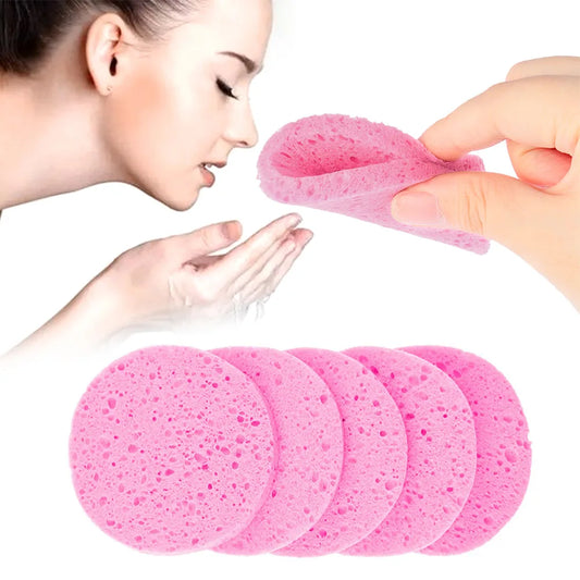 5Pcs Exfoliator Cleansing Puff Sponge