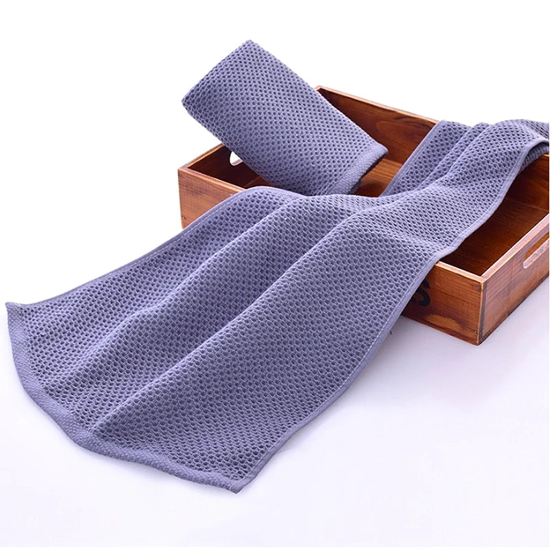 Honeycomb Strong Absorbent Cotton Hand Towel