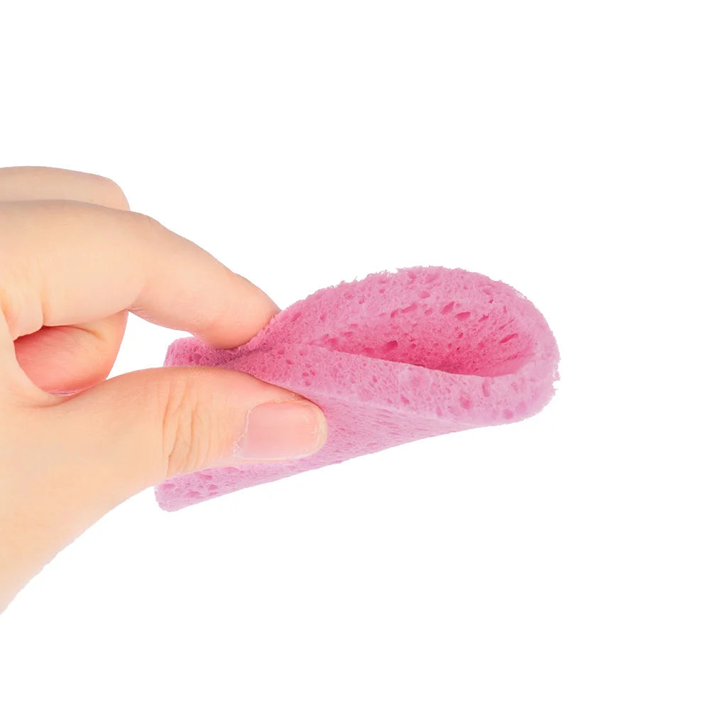 5Pcs Exfoliator Cleansing Puff Sponge