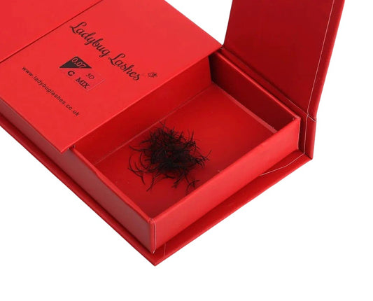 Loose Promade Premade Fans Mixed Box Smaller Sizes