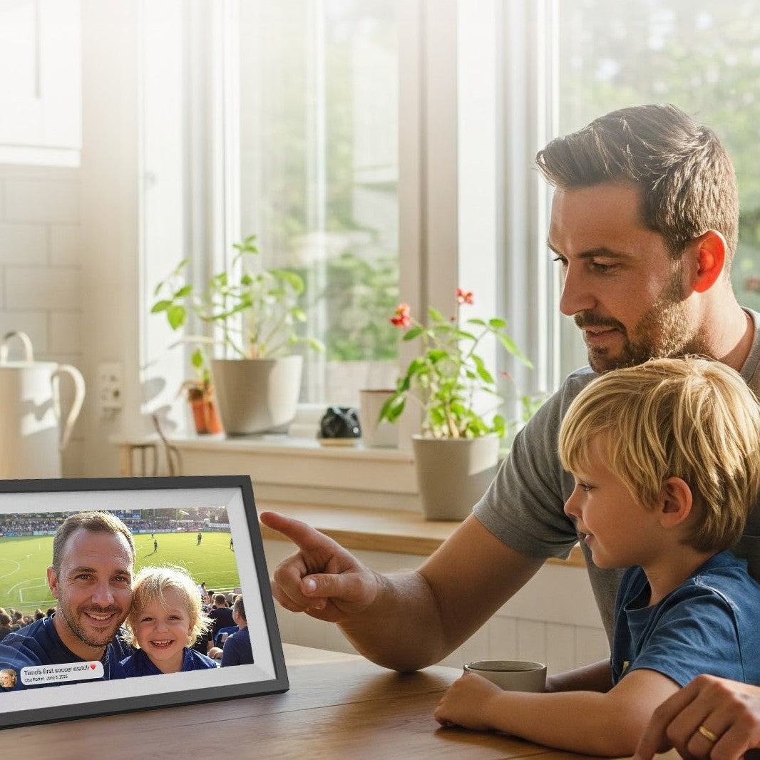 PRAKTICA 10" Digital Photo Frame 1280 x 800 with Wi-Fi & Frameo Software