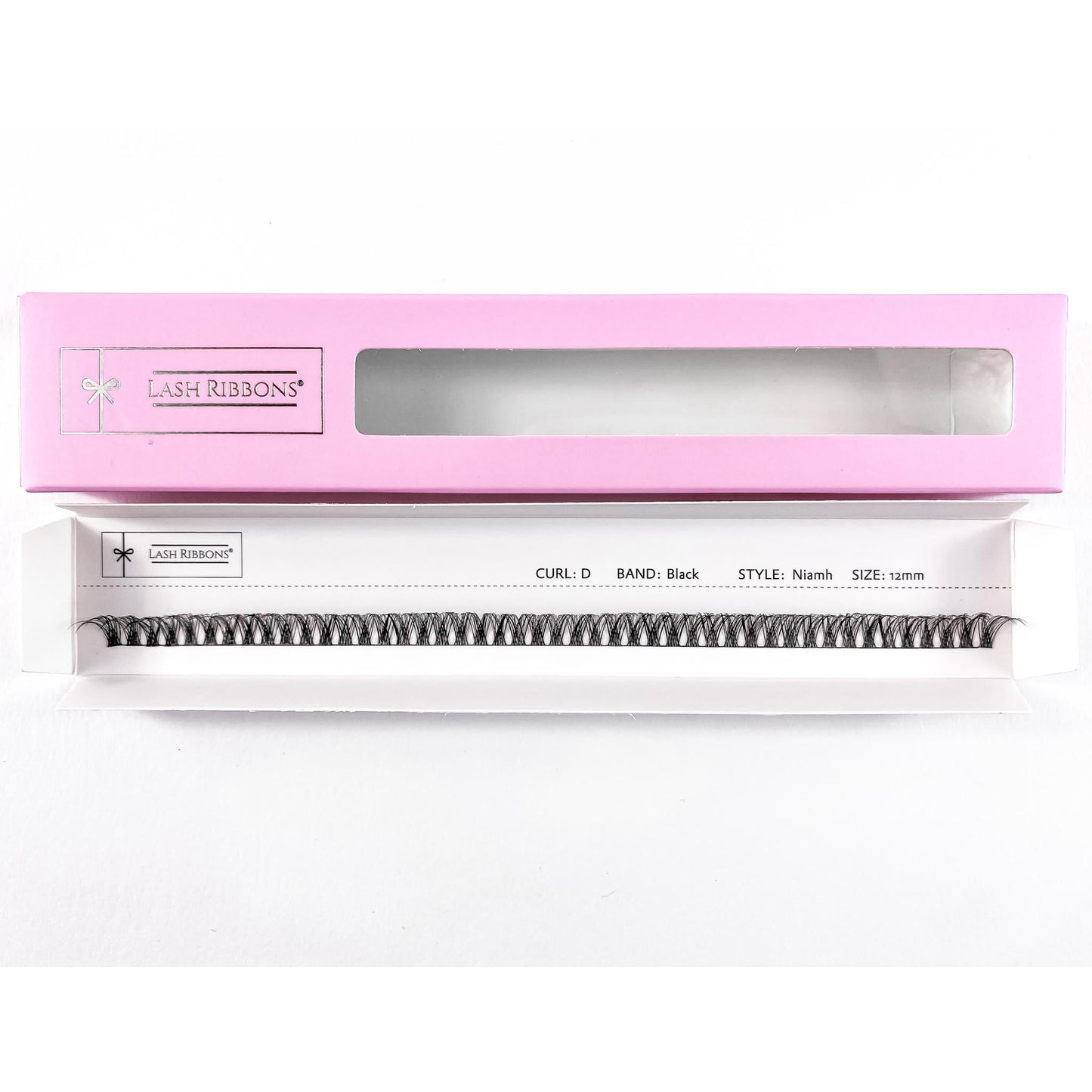 3D 'C' Curl Black / Brown Lash Ribbons® Starter Kit (With Clear Lash Bond)