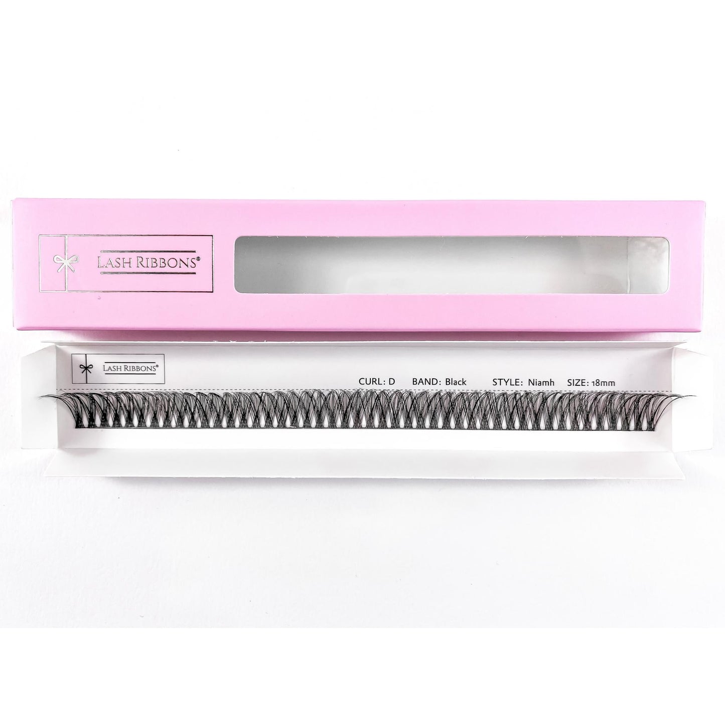 3D 'C' Curl Black / Brown Lash Ribbons® Starter Kit (With Clear Lash Bond)