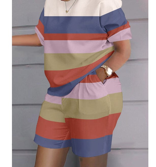 Two Piece Shorts Set