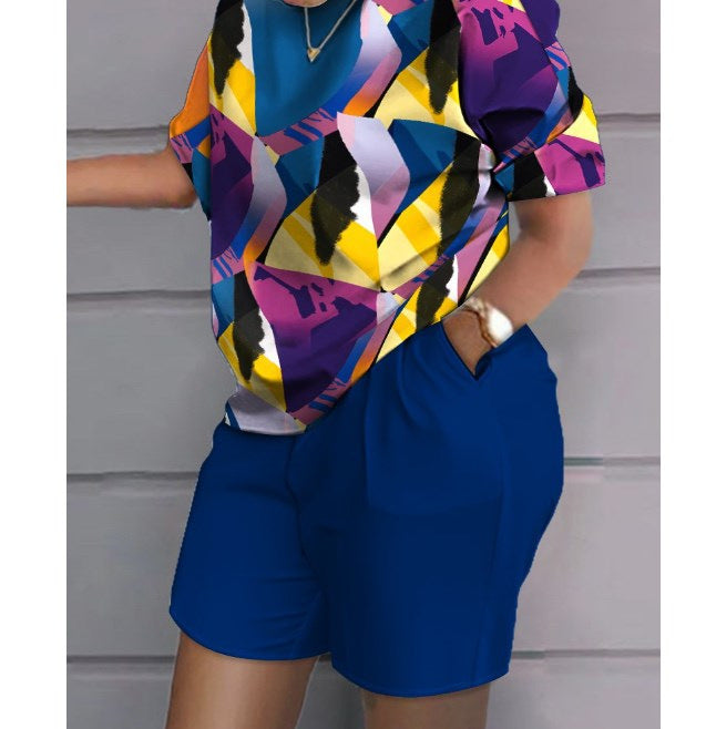 Two Piece Shorts Set