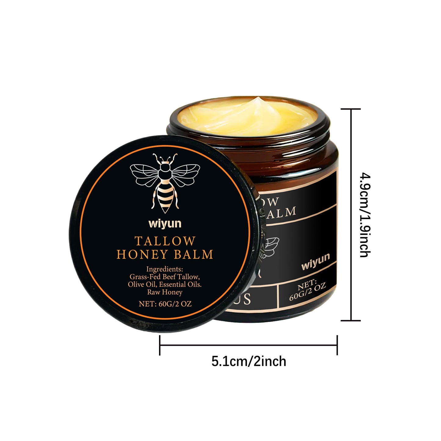 Beef Tallow Cream Remove Dark Spots Melanin Brightening Firming Tightening Repair Anti Sagging Dryness Moisturizing Body Lotion