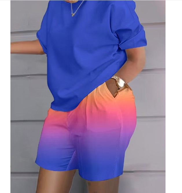 Two Piece Shorts Set