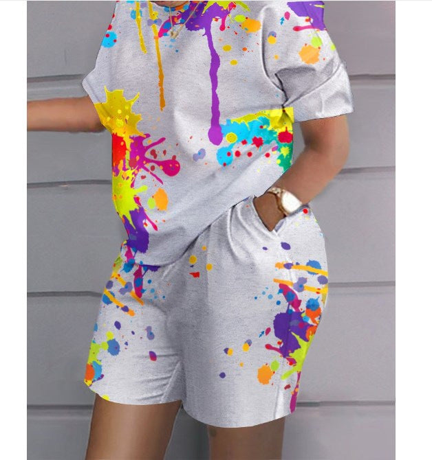Two Piece Shorts Set