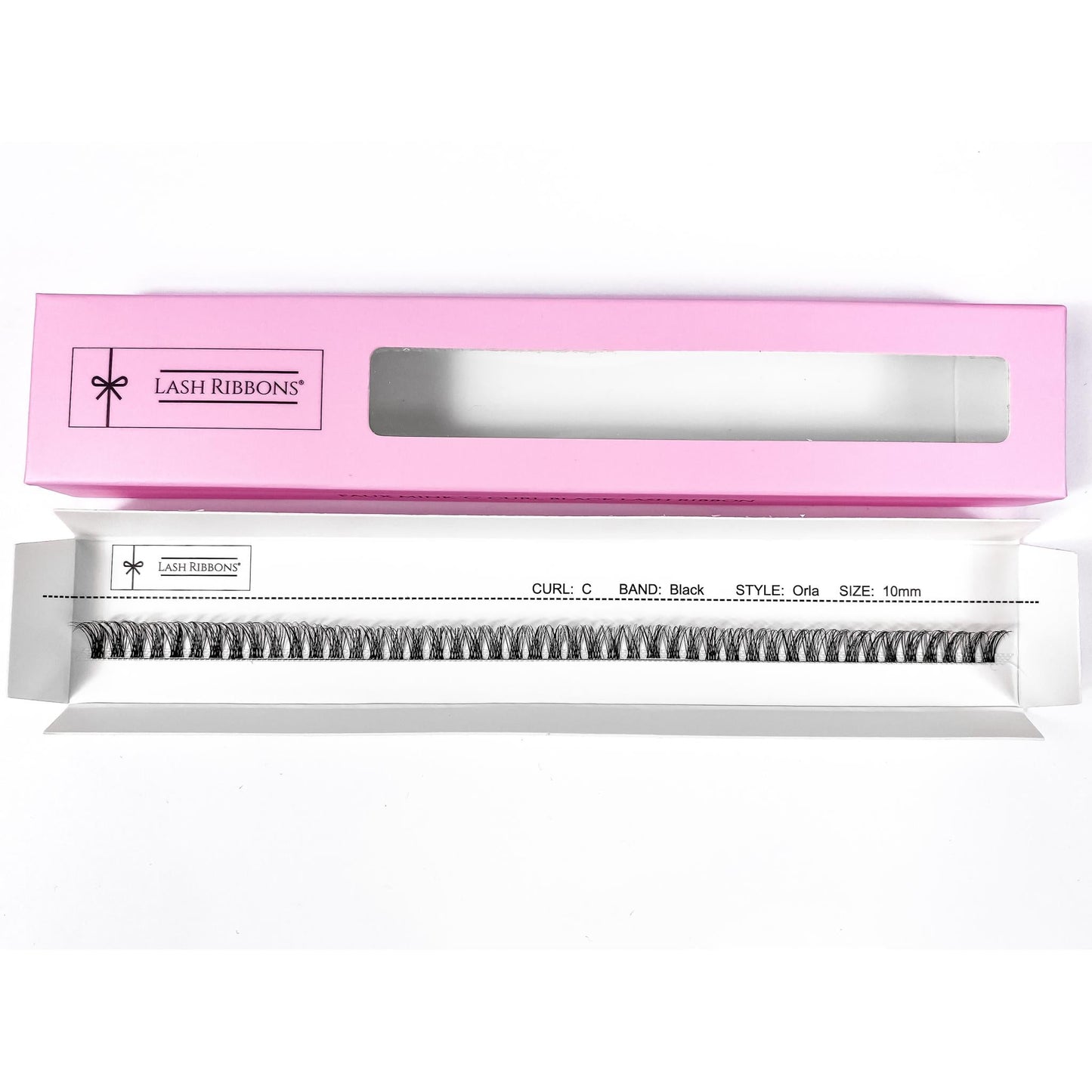 'C' Curl Black Lash Ribbons® Starter Kit (With Ultimate Bond)