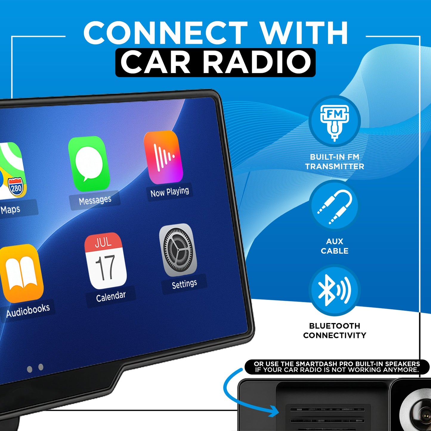 SmartDash™ Pro CarPlay Tablet 2025