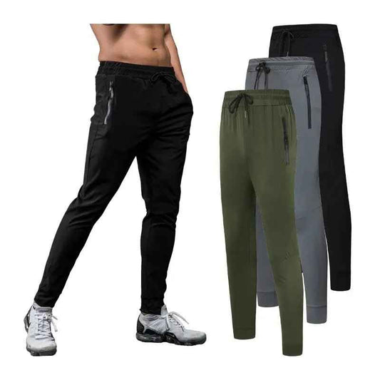 Pocket Training Sweatpants with Adjustable Waistband & Convenient Pockets