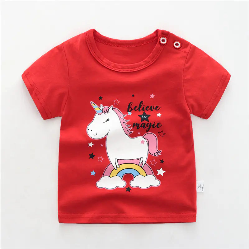 Soft Cotton Kids' T-Shirts – Sizes for Babies & Toddlers