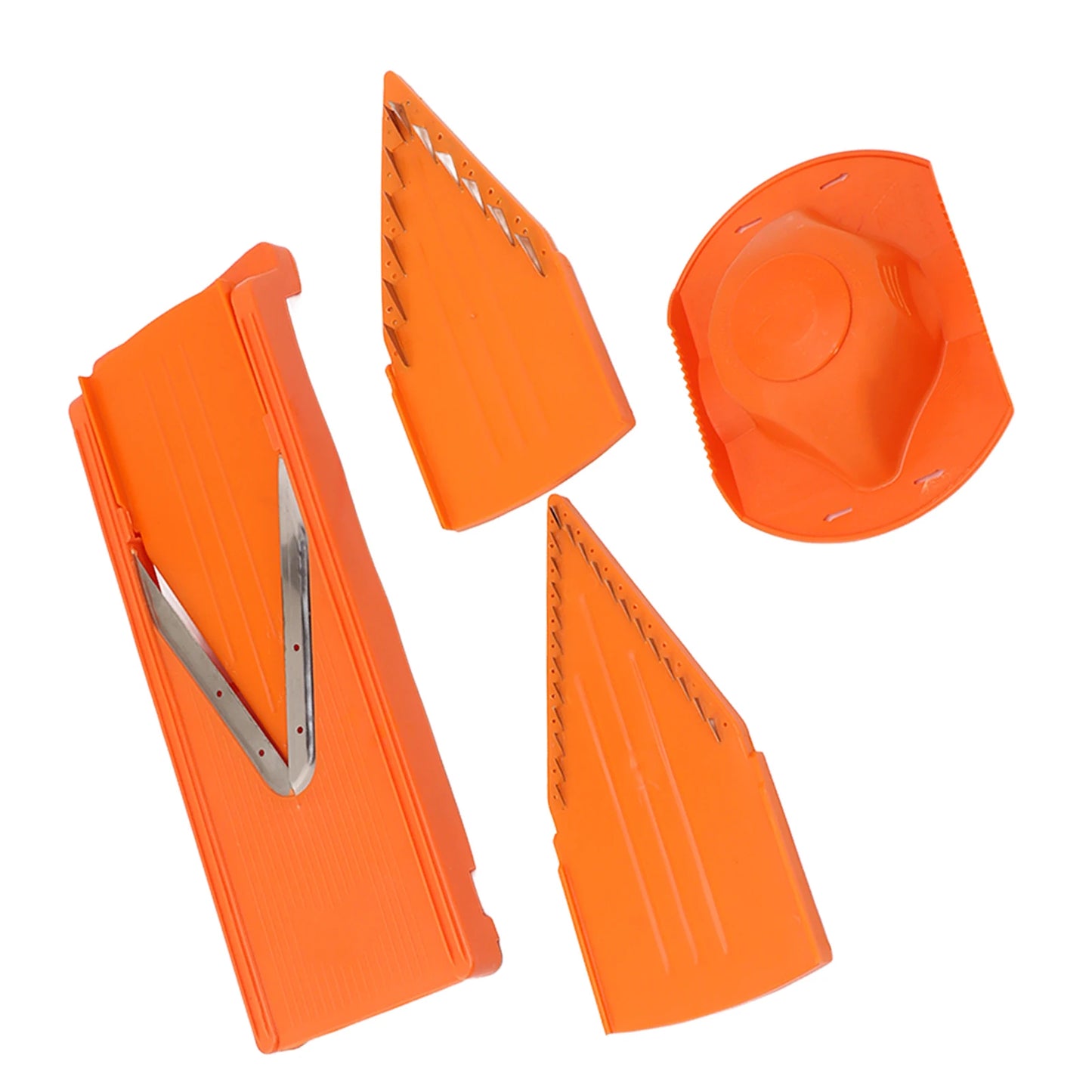 V Blade Mandoline Cutter Vegetable Cutter Stainless Steel Blade Hand Protector Cooking Tool Practical Large Frame for Kitchen