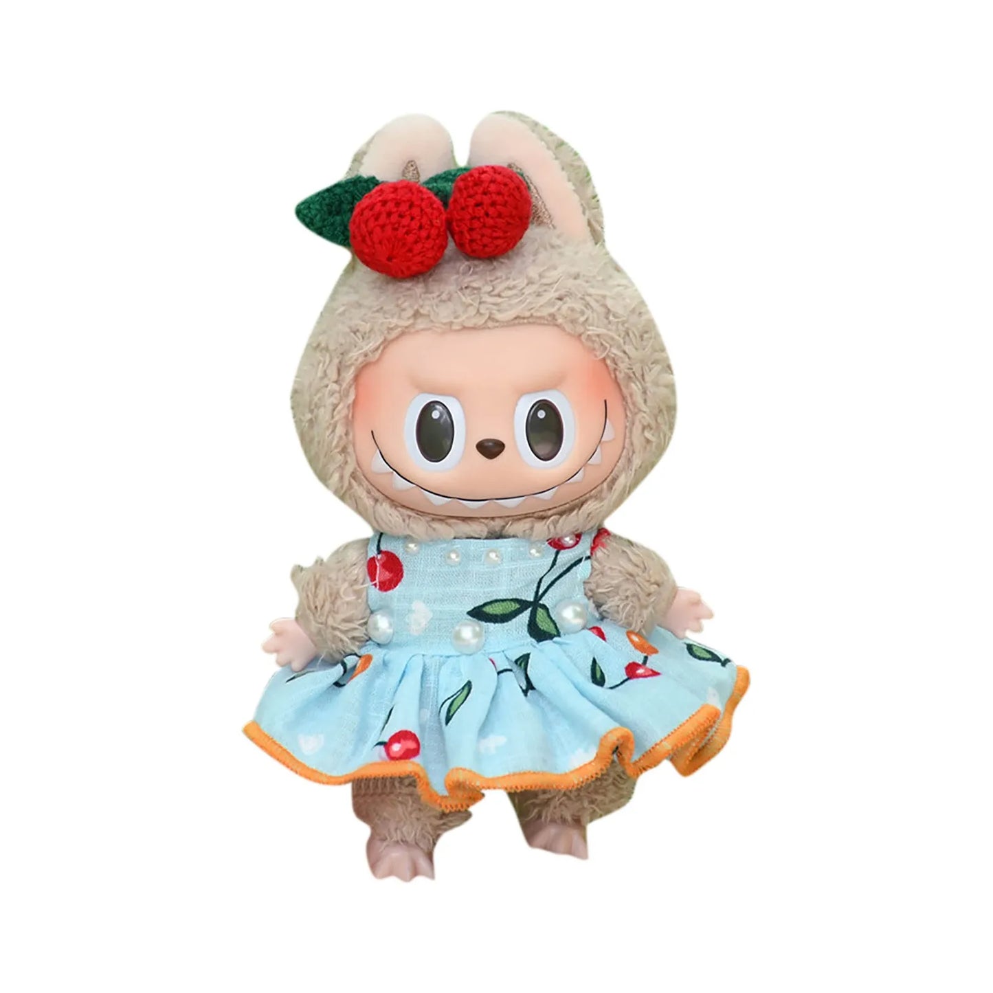 22 Styles 17cm Cute Set Labubu Doll Clothes Outfit Accessories Doll Clothing Kid Toy Girl Gift