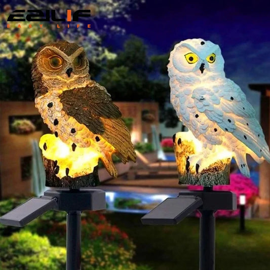 Solar Lamp Owl