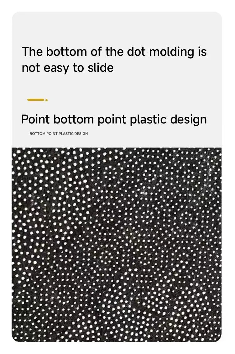 Bathroom door mat, absorbent American retro style bathroom mat, coffee table blanket, writing desk mat