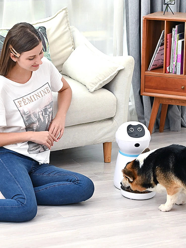 Intelligent Automatic Pet Feeder – Precise Cat & Dog Feeding Device